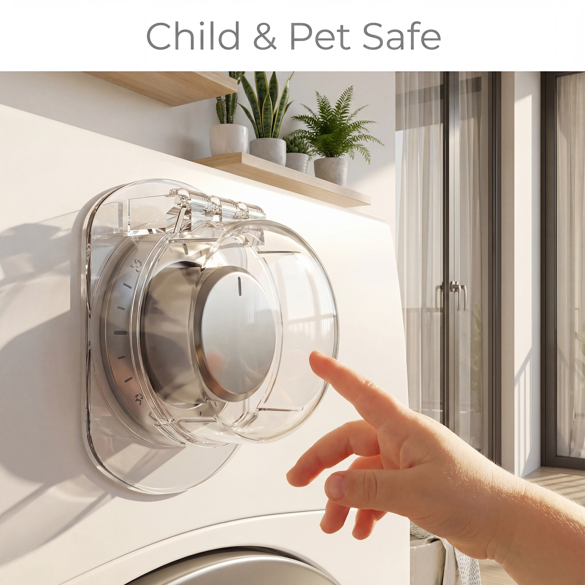 Medicine Cabinet Lock - Baby Proof & Pet Proof Knob