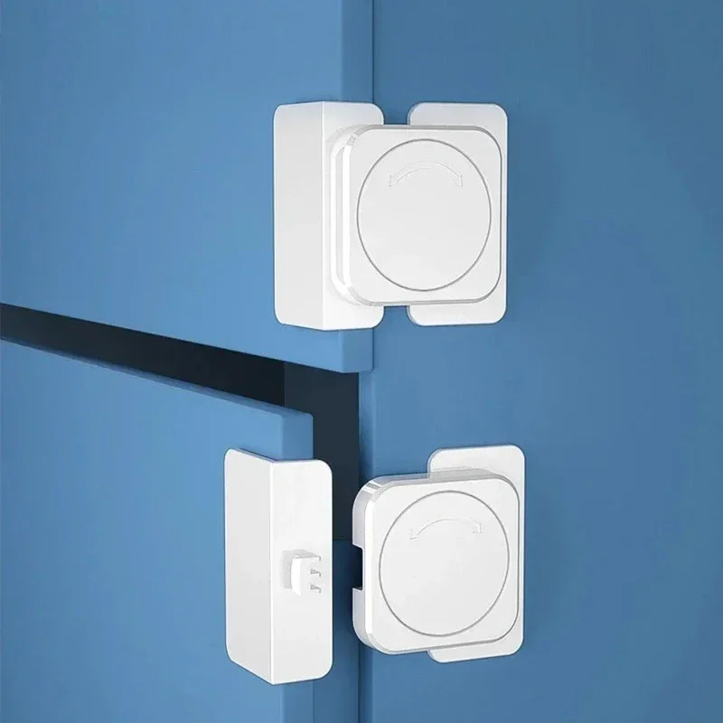 Medicine Cabinet Lock - 1-6pc Safety Lock Multifunctional Anti Open