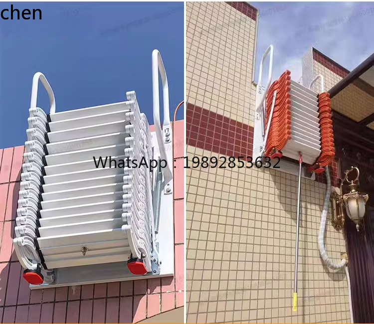 ABB  telescopic staircase hous - Fire Escape Ladder บทวิจารณ์และราคา