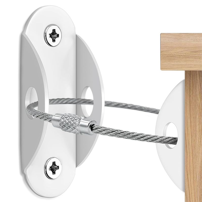 Anti Tip Furniture Anchors Ear - Earthquake Anchor Strap บทวิจารณ์และราคา