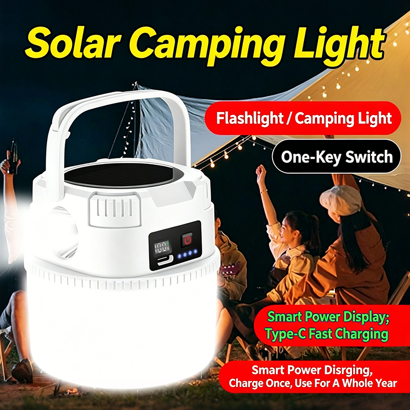 Solar outdoor camping light re - Power Outage Light บทวิจารณ์และราคา