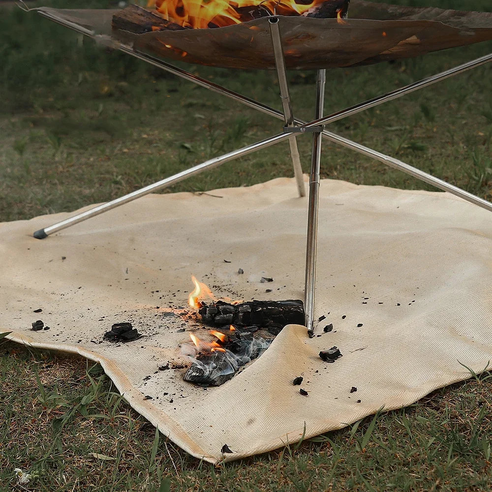 Outdoor Camping Fireproof Clot - Fire Blanket Kitchen บทวิจารณ์และราคา