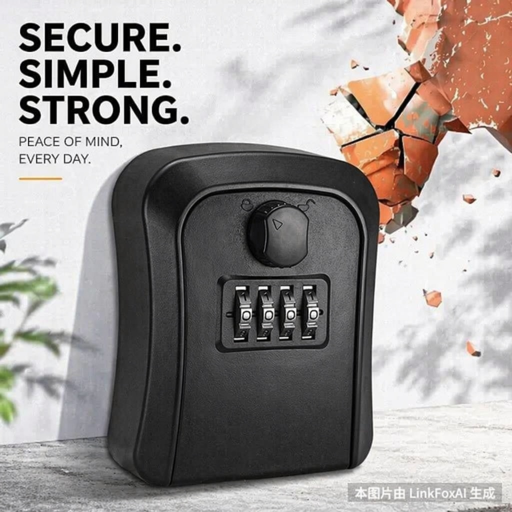 Key Lock Box Wall Mount Lockbo - Lockbox Key Secure บทวิจารณ์และราคา