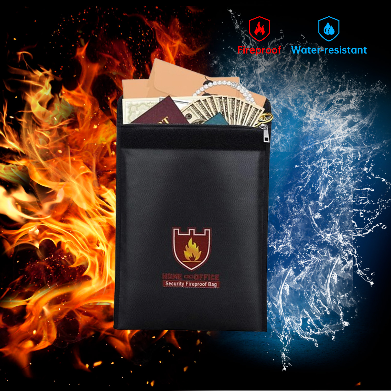 Fireproof and Waterproof Docum - Fire Safe Document บทวิจารณ์และราคา