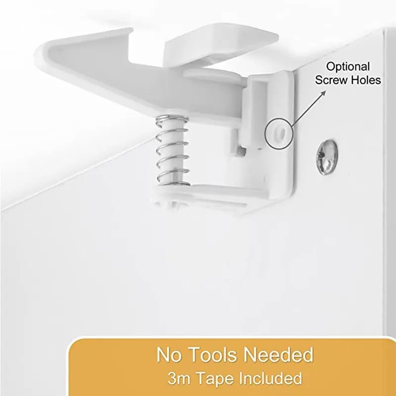 10pcs Baby Cabinet Locks Invis - Medicine Cabinet Lock บทวิจารณ์และราคา