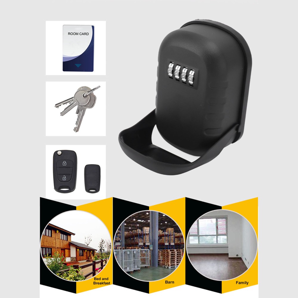 Security Wall Mounted Key Lock - Lockbox Key Secure บทวิจารณ์และราคา