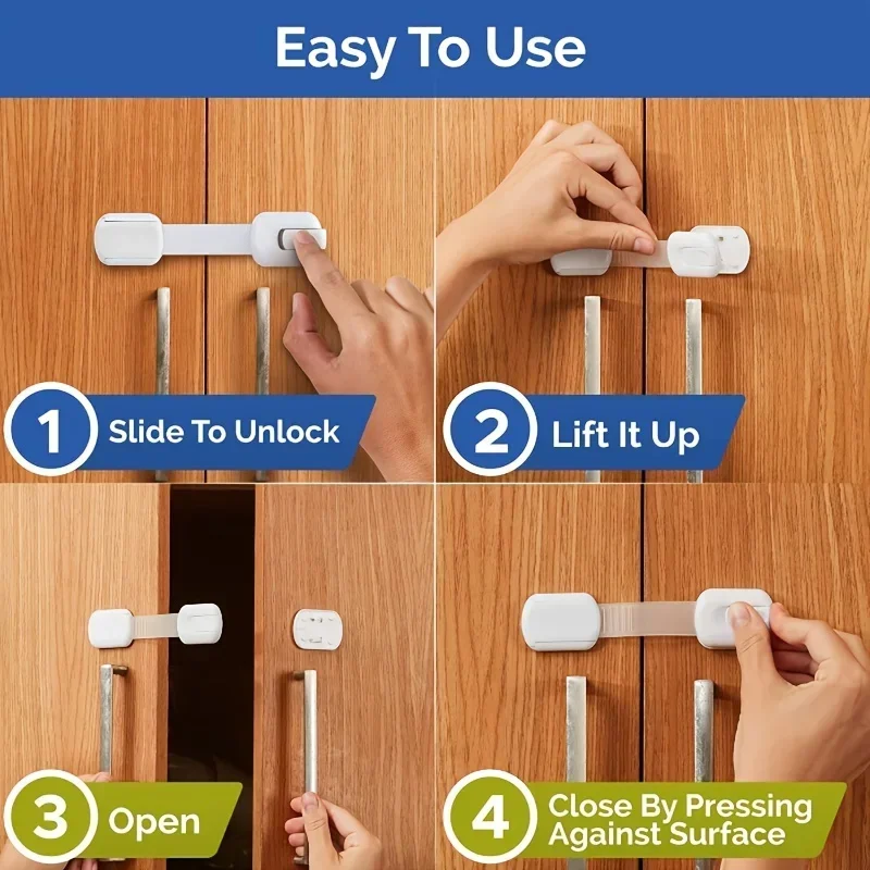 3/5/10Pcs/Lot Child Lock Prote - Medicine Cabinet Lock บทวิจารณ์และราคา