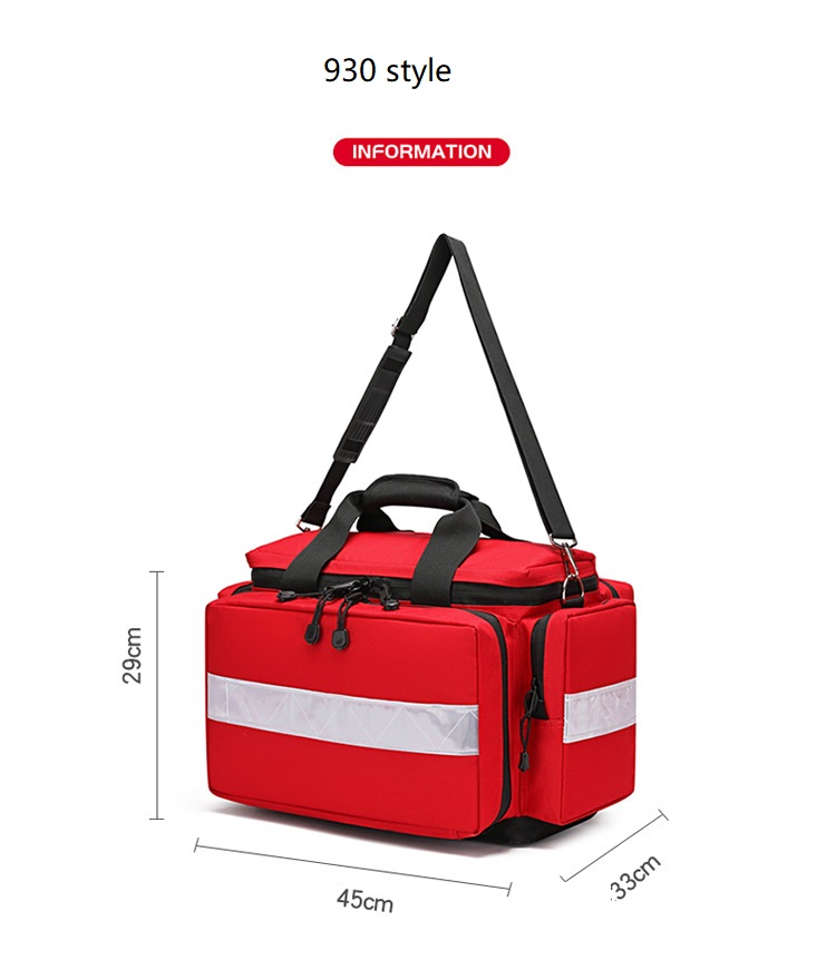 Large Capacity Outdoor First A - First Aid Bag Kit บทวิจารณ์และราคา