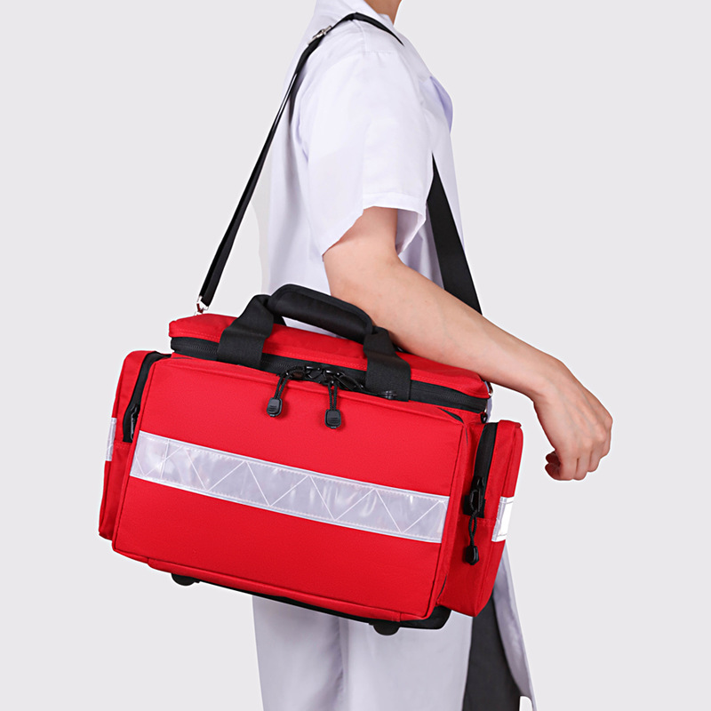 Large Capacity Outdoor First A - First Aid Bag Kit บทวิจารณ์และราคา