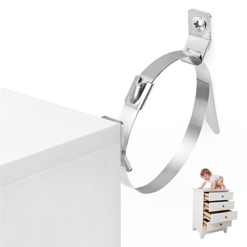 A05E-10Pcs Furniture Wall Anch - Earthquake Anchor Strap บทวิจารณ์และราคา