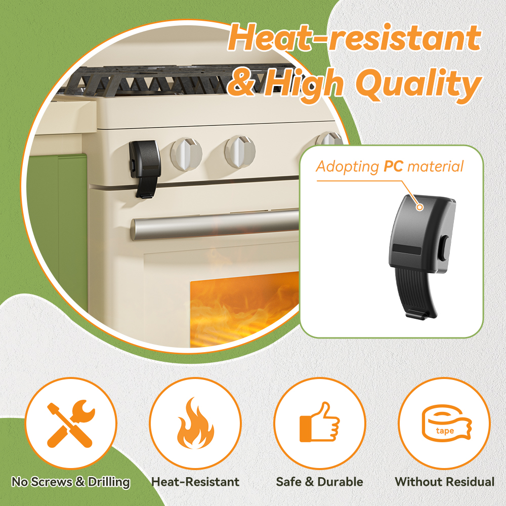 Baby Safety Oven Door Lock Ove - Medicine Cabinet Lock บทวิจารณ์และราคา