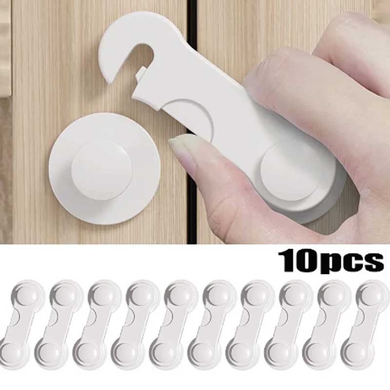 10pcs Baby Safety Locks Cabine - Medicine Cabinet Lock บทวิจารณ์และราคา