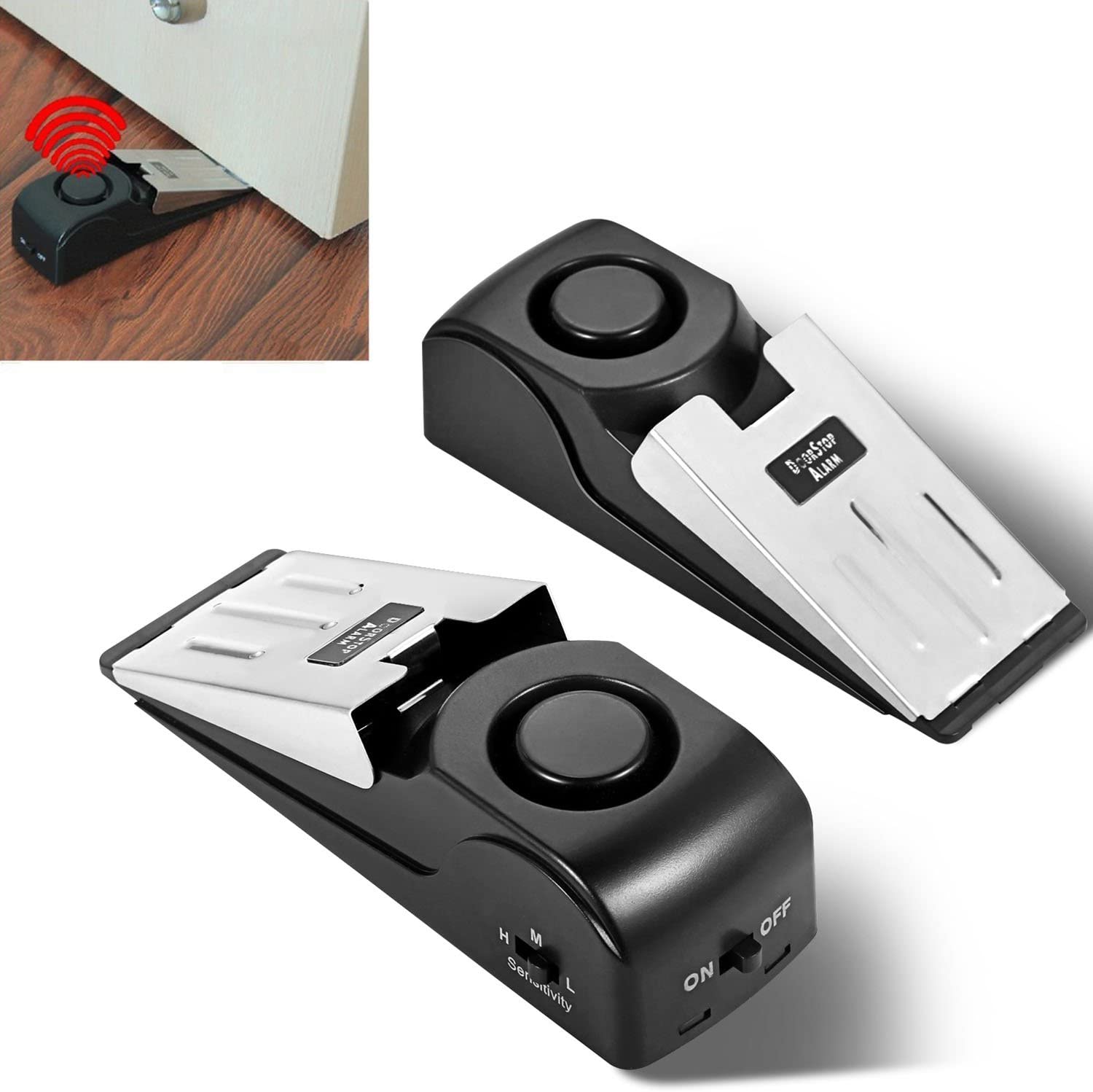 Upgraded Door Stopper Alarm Po - Door Stop Alarm บทวิจารณ์และราคา