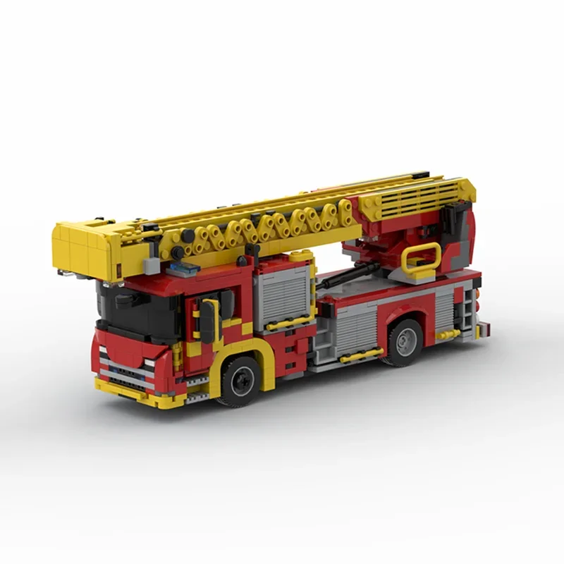 1079PCS MOC London Fire Brigad - Fire Escape Ladder บทวิจารณ์และราคา