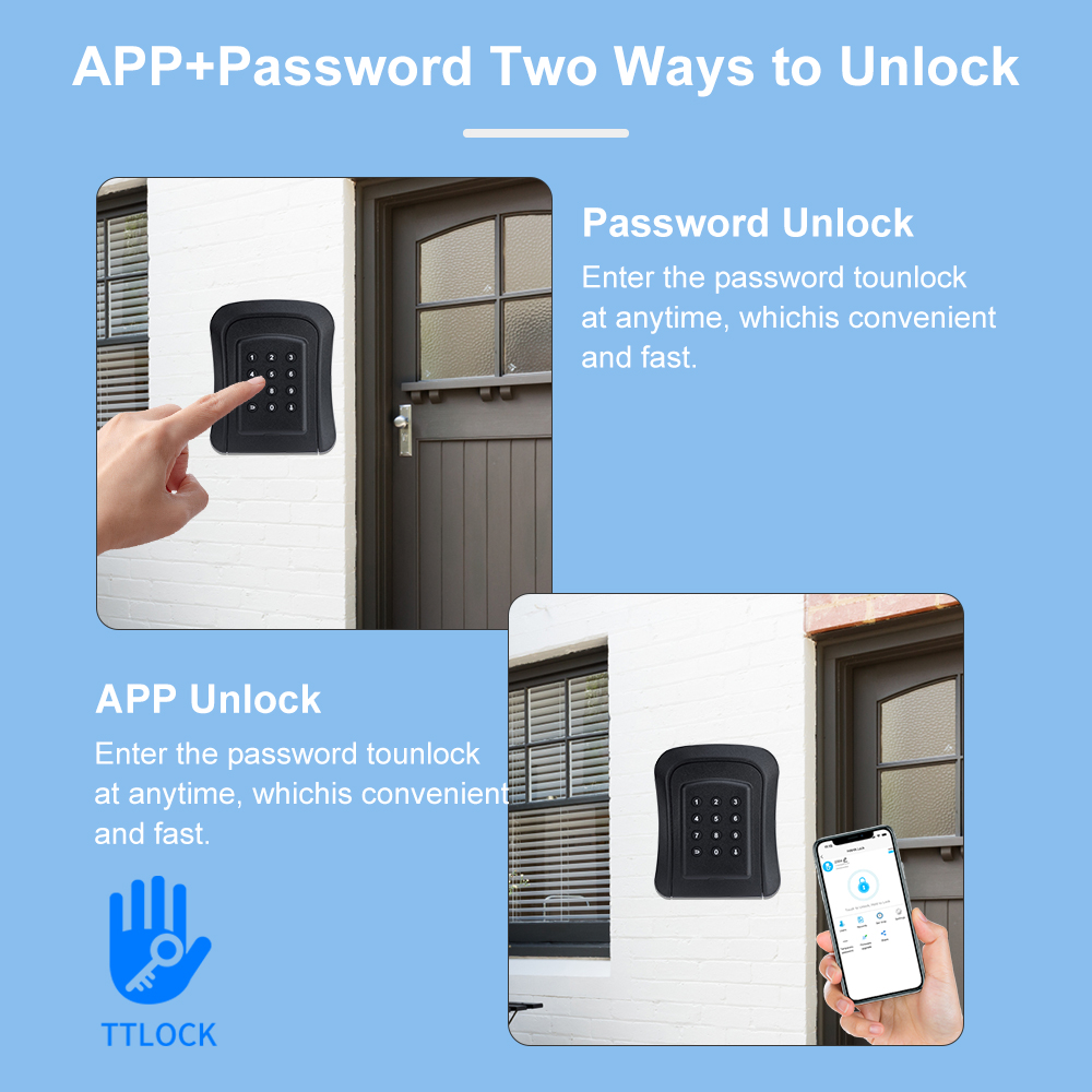 TTLock Wireless Key Box Waterp - Lockbox Key Secure บทวิจารณ์และราคา