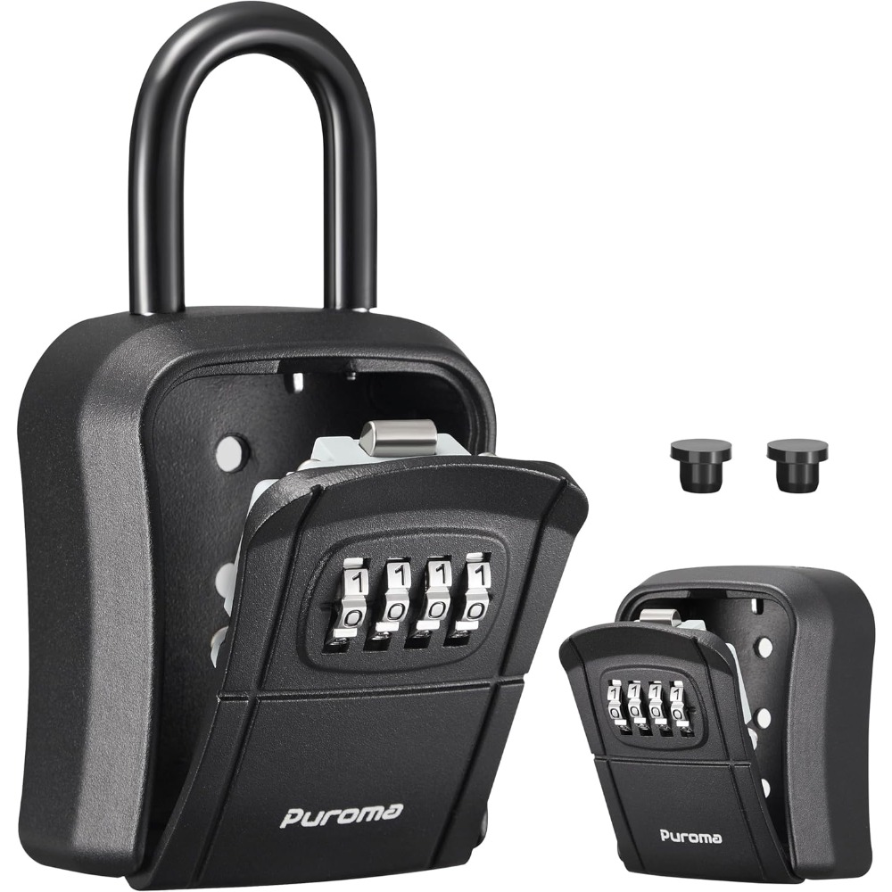 Key Lock Box, Portable Combina - Lockbox Key Secure บทวิจารณ์และราคา