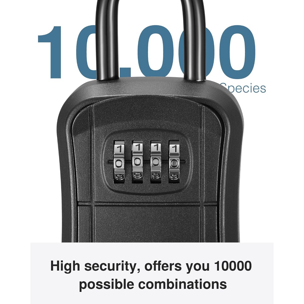 Key Lock Box, Portable Combina - Lockbox Key Secure บทวิจารณ์และราคา
