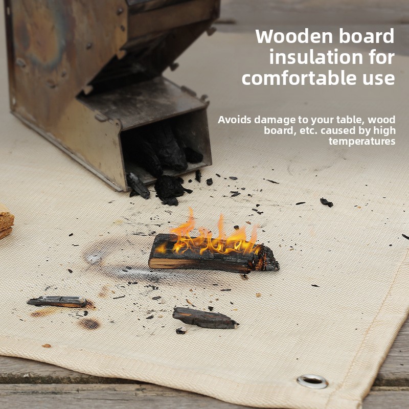 Outdoor Camping Fireproof Clot - Fire Blanket Kitchen บทวิจารณ์และราคา