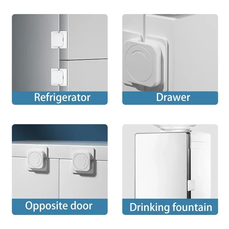 1-6pc Safety Lock Multifunctio - Medicine Cabinet Lock บทวิจารณ์และราคา