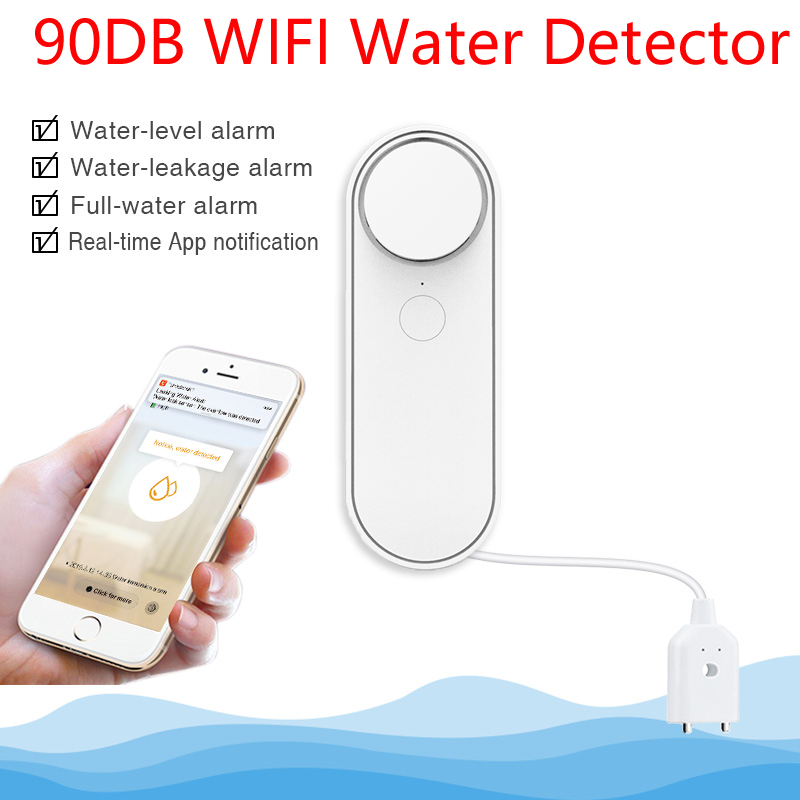 3M/5M WiFi Water Leak Detector - Water Alarm Sensor บทวิจารณ์และราคา