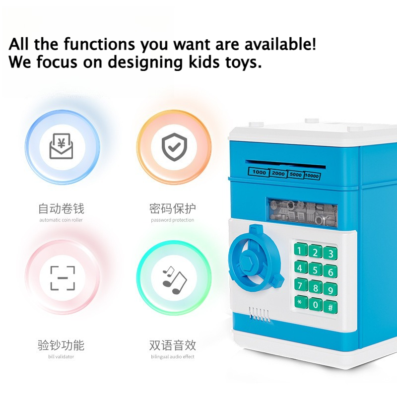 Creative Kids Piggy Bank Autom - Lockbox Key Secure บทวิจารณ์และราคา