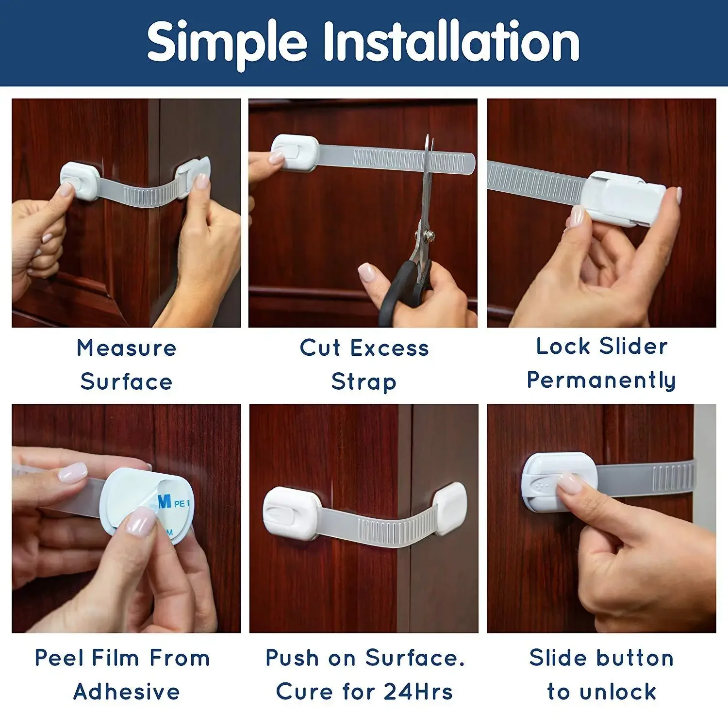 Multi-functional Safety Locks  - Medicine Cabinet Lock บทวิจารณ์และราคา
