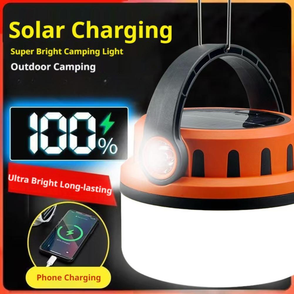 Solar Rechargeable Camping Lan - Power Outage Light บทวิจารณ์และราคา